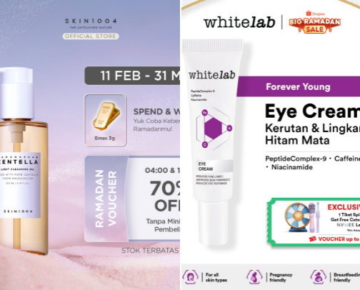 Morning Routine - Night Routine Skincare cover photo collage