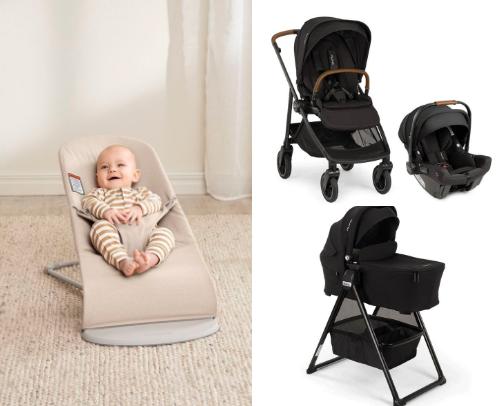 Non-Negotiable Baby Items as a FTM cover photo collage