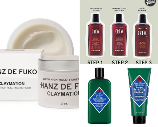 Men’s Hair Care That Actually Works: My Go-To Products for Strong, Clean, Healthy Hair cover photo collage