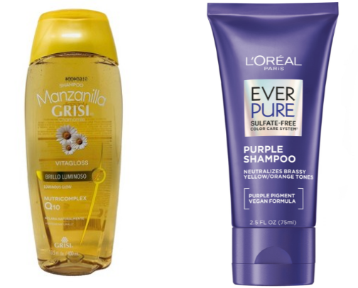 Hair care for my blonde color treated hair cover photo collage