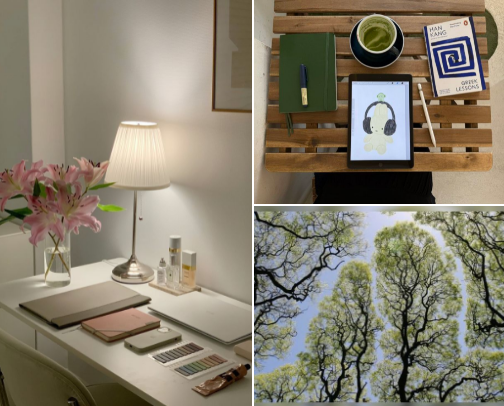 🫖 soft girl spirituality: my rituals for realignment cover photo collage