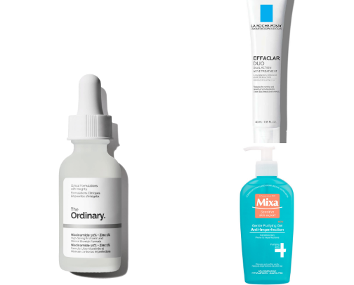 Skincare cover photo collage
