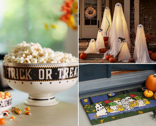 halloween decorations cover photo collage