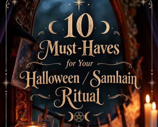 10 Must-Haves for your Halloween / Samhain Ritual cover photo collage