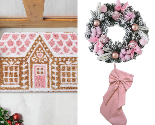 I'm Dreaming of a Pink Christmas cover photo collage
