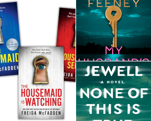 12 Viral BookTok Thrillers With Plot Twists That Will Ruin Your Sleep. 😈 cover photo collage