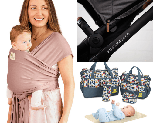 Baby must haves cover photo collage