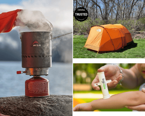 It's Camping Season! cover photo collage