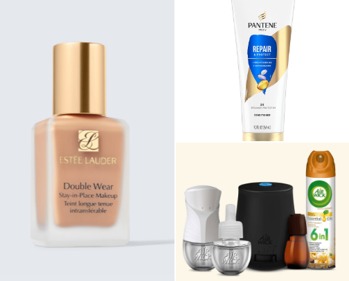 Beauty Products on the Stock Market cover photo collage