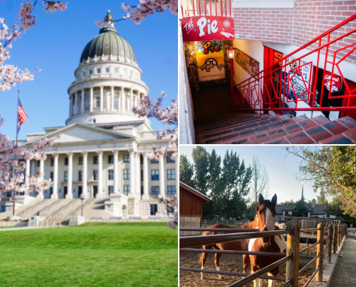 Salt Lake City Travel Guide + Must see attractions and food! cover photo collage