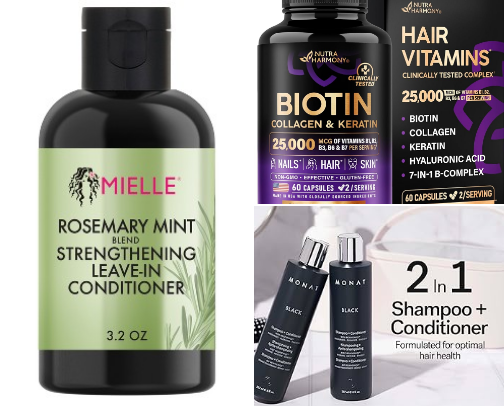 It's All About Hair - Hair care is my love language cover photo collage