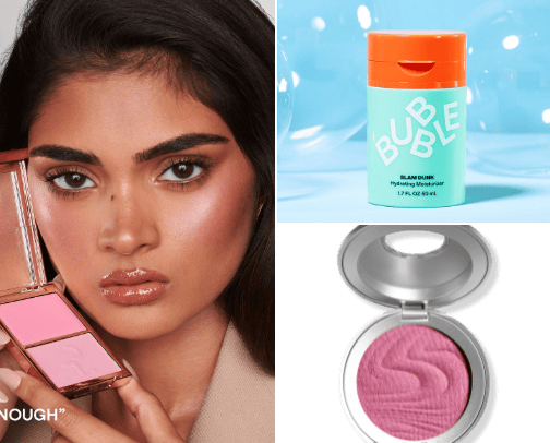 Spring Makeup collection 2024 cover photo collage