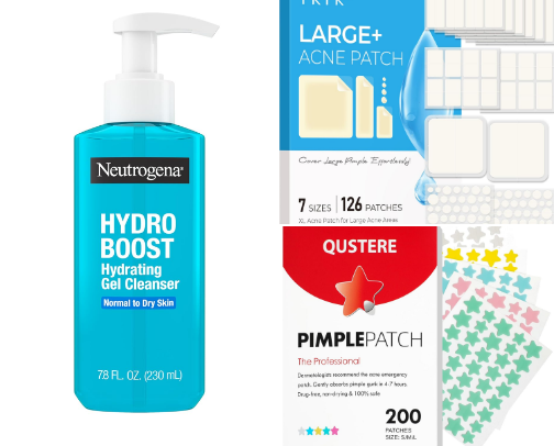 Acne care for acne prone skin cover photo collage