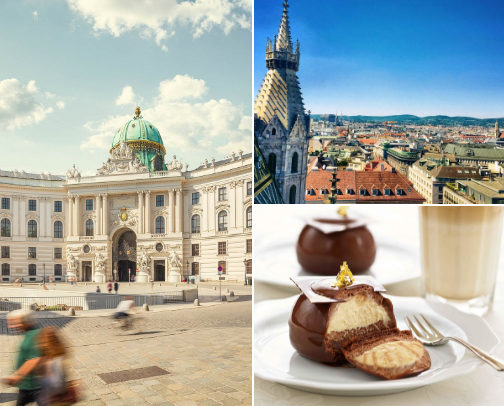 Vienna tips🥰 cover photo collage