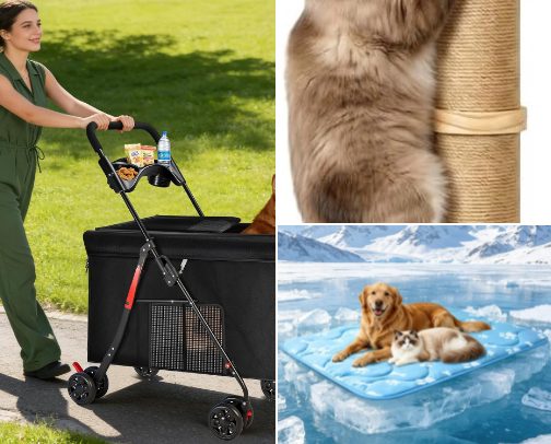 Pets/Mascotas cover photo collage