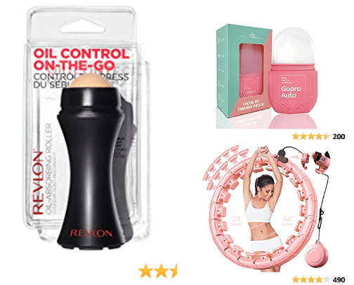 My favourite viral beauty products cover photo collage