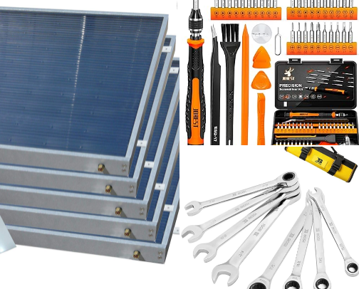 Off Grid Living Essentials cover photo collage