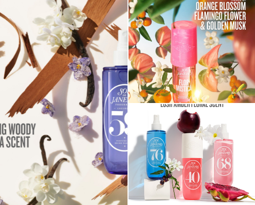body care favorites ($$) cover photo collage