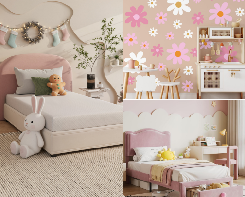 Little Girls Room Inspiration cover photo collage