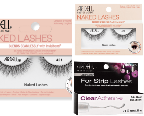 Lashes cover photo collage