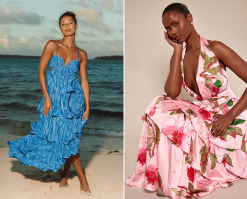 summer wedding guest dresses UNDER $100 🌞 cover photo collage