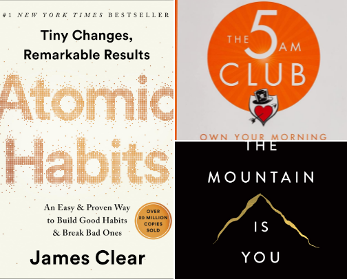 Top Must-Read Books for Personal Growth in 2025 cover photo collage