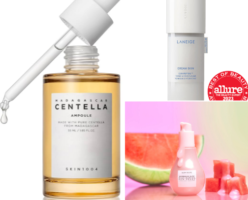 Get Glossy Looking Skin✨️ cover photo collage