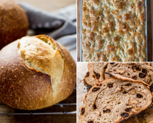 Sourdough recipe cover photo collage