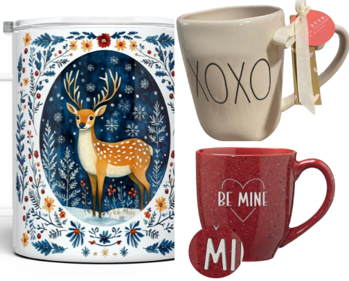 Coffee Mugs cover photo collage