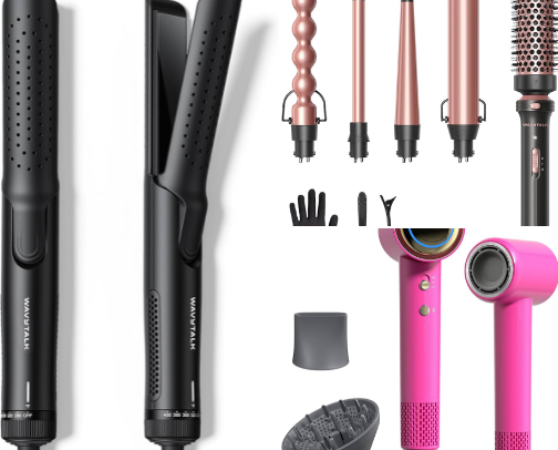 Hair tools I use on repeat cover photo collage