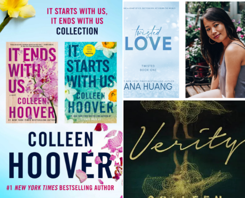Girly Book Recs📖🌷 cover photo collage