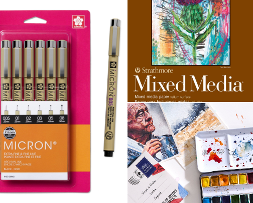 Essential Art Supplies Every Artist Needs cover photo collage