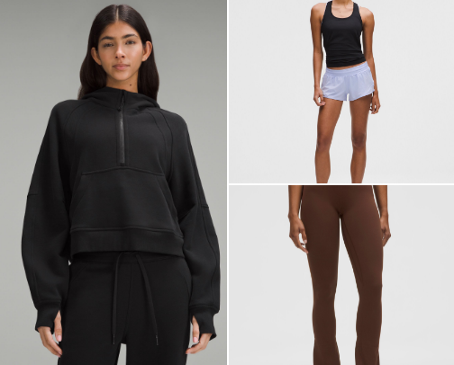 Lululemon favs cover photo collage