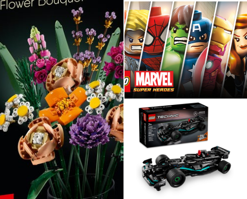 LEGO Masterpieces 🏰🛠️ cover photo collage