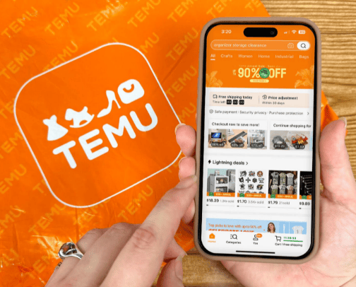 Temu cover photo collage