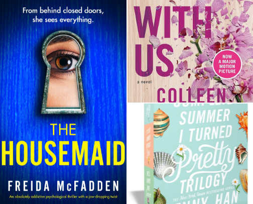 Reading recommendations 📖 cover photo collage