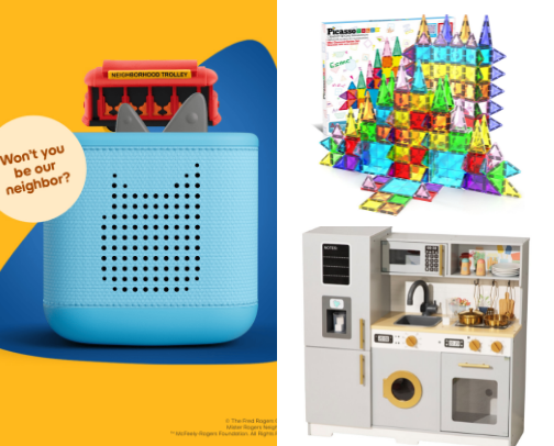Toys cover photo collage