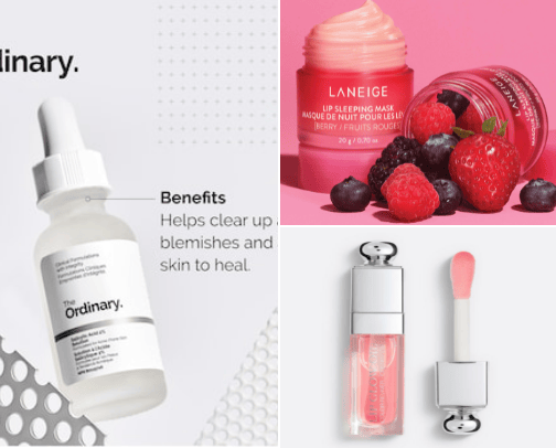 skin care🍀 cover photo collage