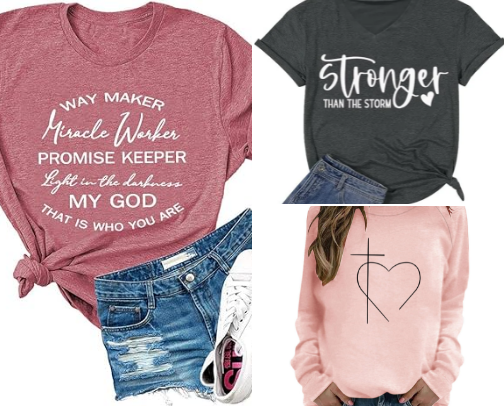 Faith You Can Wear: Tees That Speak Truth cover photo collage