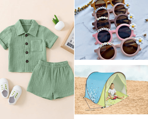 Summer Essentials for Babies & Toddlers cover photo collage