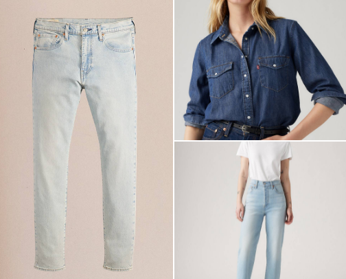 Supporting Levi's cover photo collage