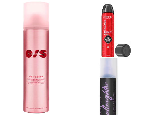 The Best Setting Sprays cover photo collage