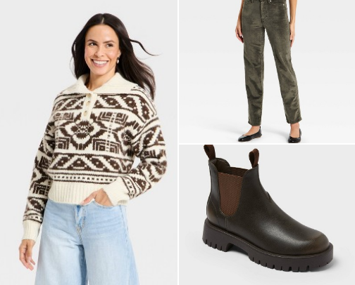 RL inspo on a Target budget cover photo collage