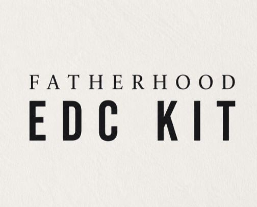 Fatherhood EDC Kit cover photo collage