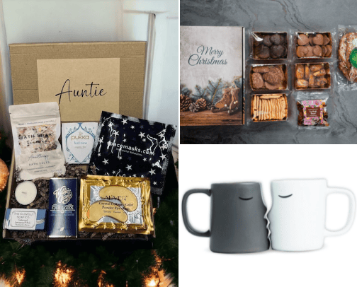 Christmas gifts ideas cover photo collage
