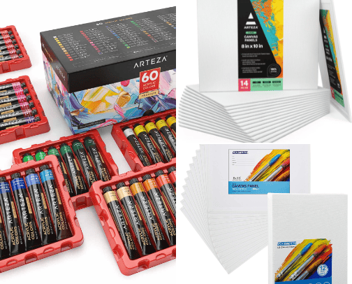 Art Supplies cover photo collage