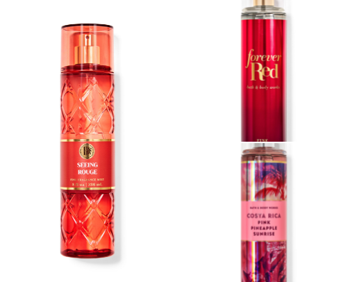 Bath & Body Works cover photo collage