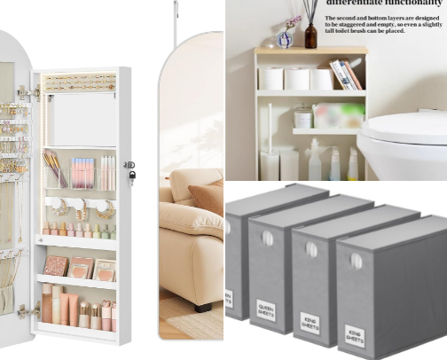 Amazon Home Organization Must-Haves (From Clutter to Calm) cover photo collage