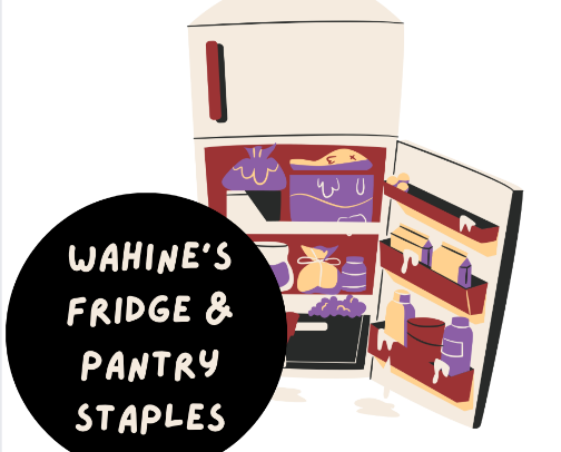 Food Staples AKA always in my fridge/pantry cover photo collage