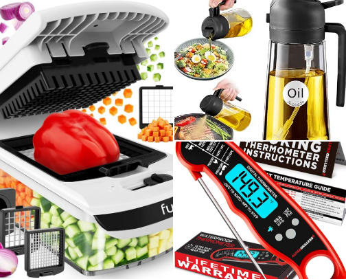 Amazon Kitchen Must-Haves You’ll Actually Use 🍳✨ cover photo collage